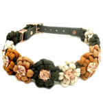Blumenhalsband BOHO Amber