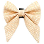 Dog Bow BEIGE