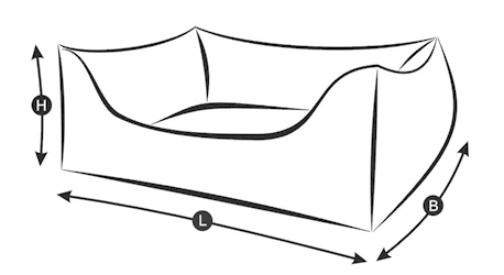 Hundebett Worldcollection Kunstleder