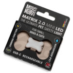 Matrix Mini LED Sicherheitslicht Fuer Kleine Hunde Und Katzen Sand