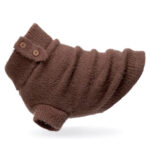 PAIKKA Furry Strickpullover Fuer Hunde Choco