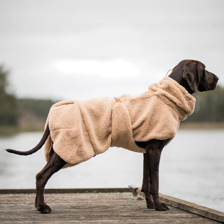 PAIKKA Sherpa Hundeshirt Taupe