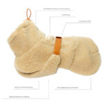 PAIKKA Sherpa Hundeshirt Taupe