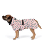 PAIKKA Visibility Hunderegenmantel Pink Leo