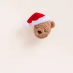 Santa Teddybaer In Huepf Hundespielzeug