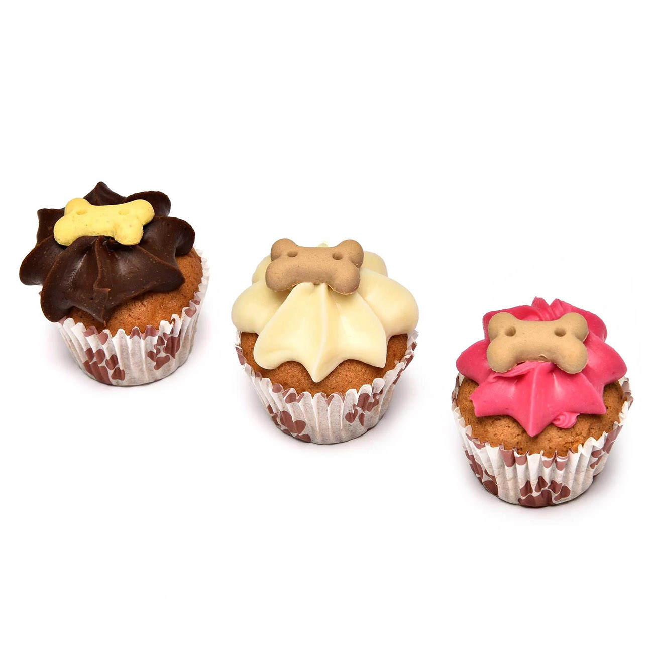 Trio Mini Cupcakes - Barking Bakery
