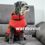 Warmover Fleece Cape RED FIRE MINI
